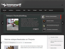 Tablet Screenshot of innenangriff.com